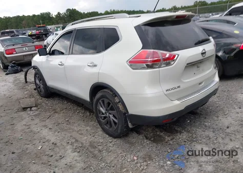 2016 Nissan Rogue Sl z USA, uszkodzony, nr VIN 5N1AT2MT7GC896653